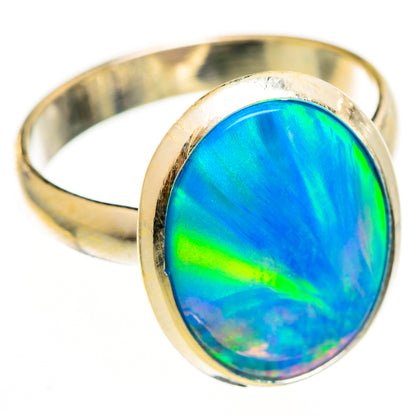 Aura Opal Rings handcrafted by Ana Silver Co - RING111972 - Photo 2
