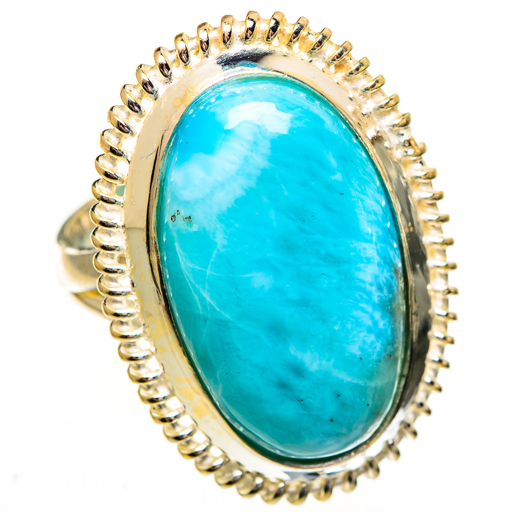 Larimar Rings handcrafted by Ana Silver Co - RING111975 - Photo 2