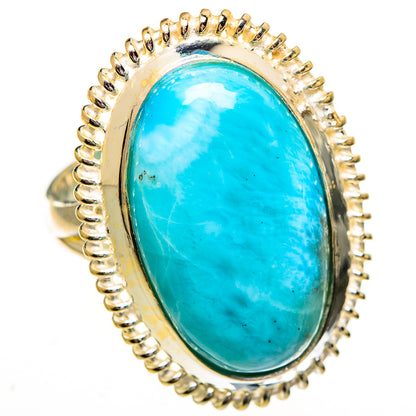 Larimar Rings handcrafted by Ana Silver Co - RING111975 - Photo 2