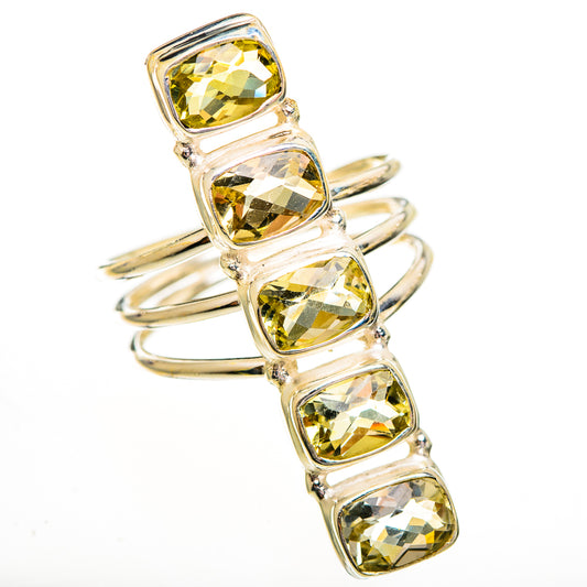 Citrine Rings handcrafted by Ana Silver Co - RING111990 - Photo 2