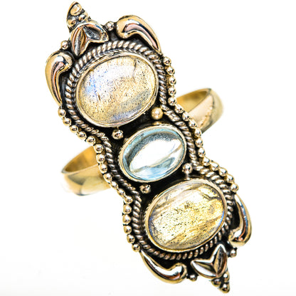 Labradorite Rings handcrafted by Ana Silver Co - RING111997 - Photo 2
