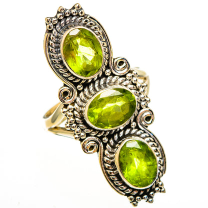 Peridot Rings handcrafted by Ana Silver Co - RING112003 - Photo 2