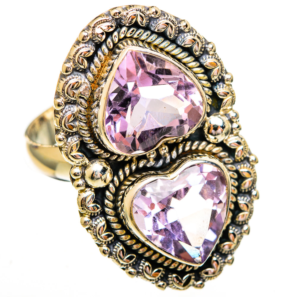 Kunzite Rings handcrafted by Ana Silver Co - RING112018 - Photo 2