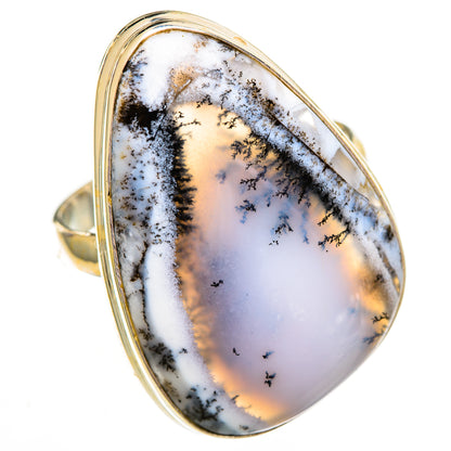 Dendritic Opal Rings handcrafted by Ana Silver Co - RING112028 - Photo 2