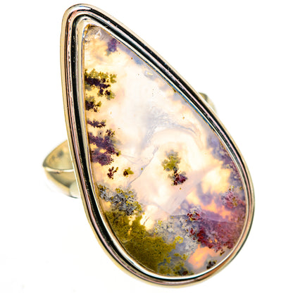 Indonesian Plume Agate Rings handcrafted by Ana Silver Co - RING112029 - Photo 2