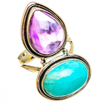 Larimar Rings handcrafted by Ana Silver Co - RING112031 - Photo 2