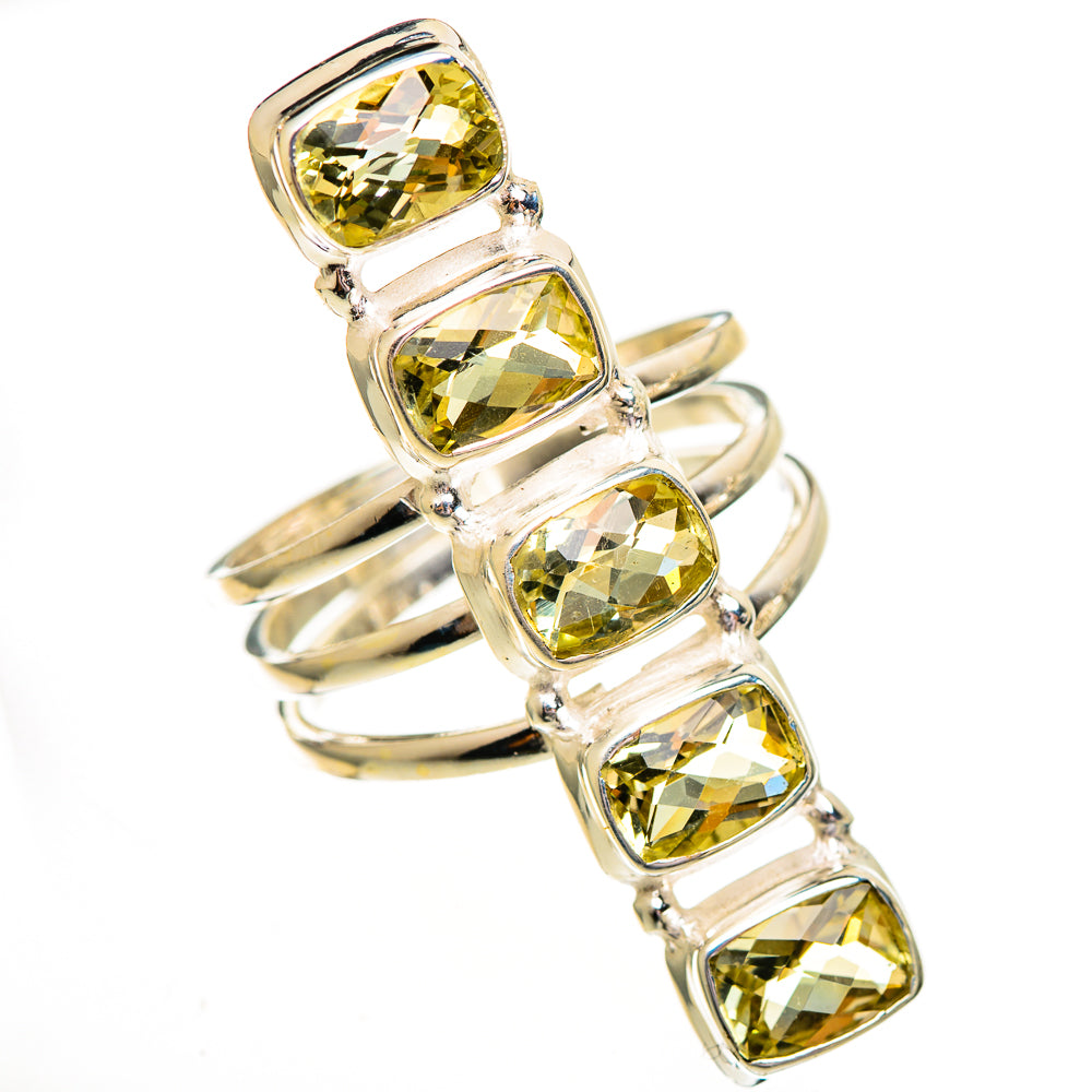 Citrine Rings handcrafted by Ana Silver Co - RING112034 - Photo 2