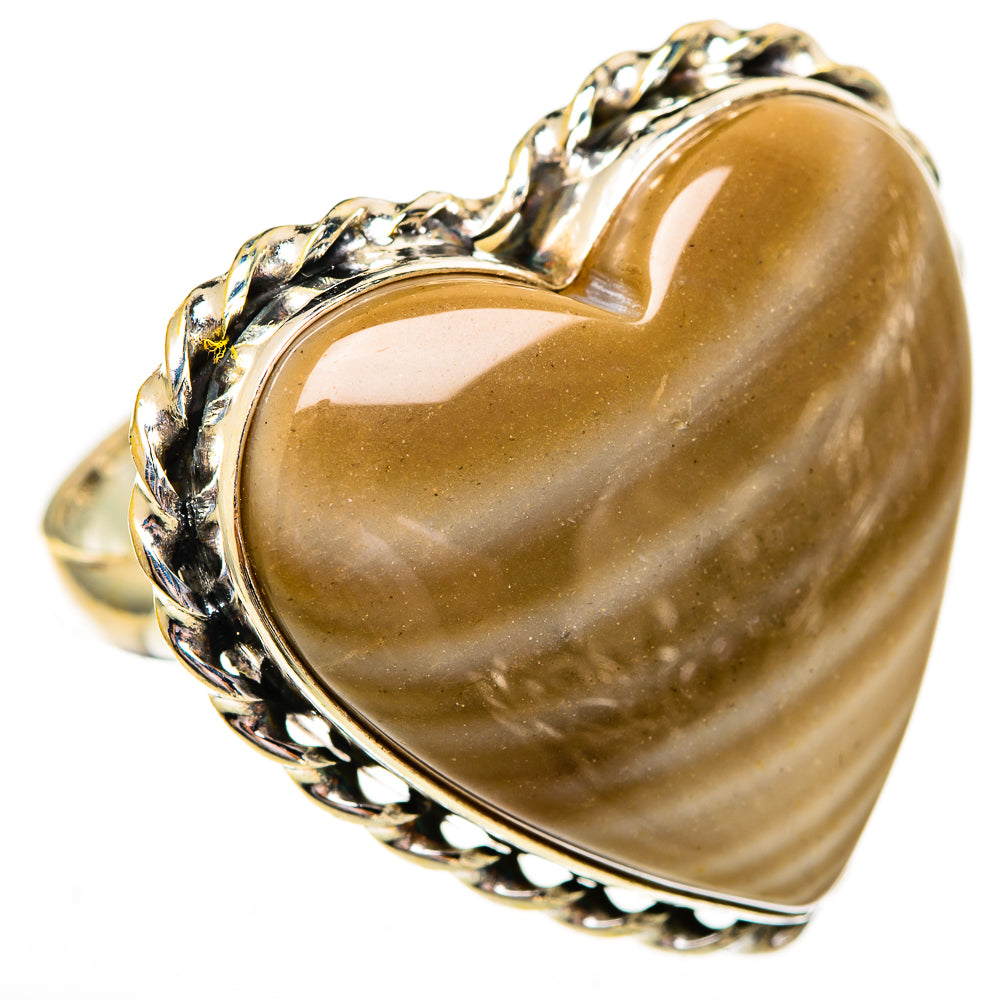 Imperial Jasper Rings handcrafted by Ana Silver Co - RING112051 - Photo 2