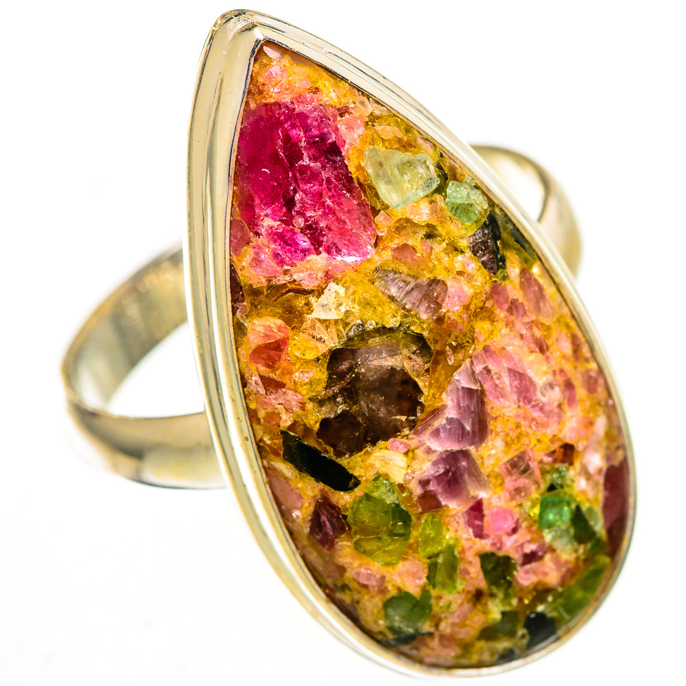 Tourmaline Rings handcrafted by Ana Silver Co - RING112059 - Photo 2
