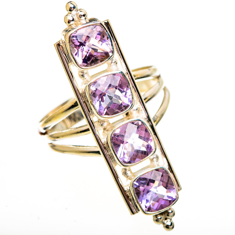 Kunzite Rings handcrafted by Ana Silver Co - RING112064 - Photo 2