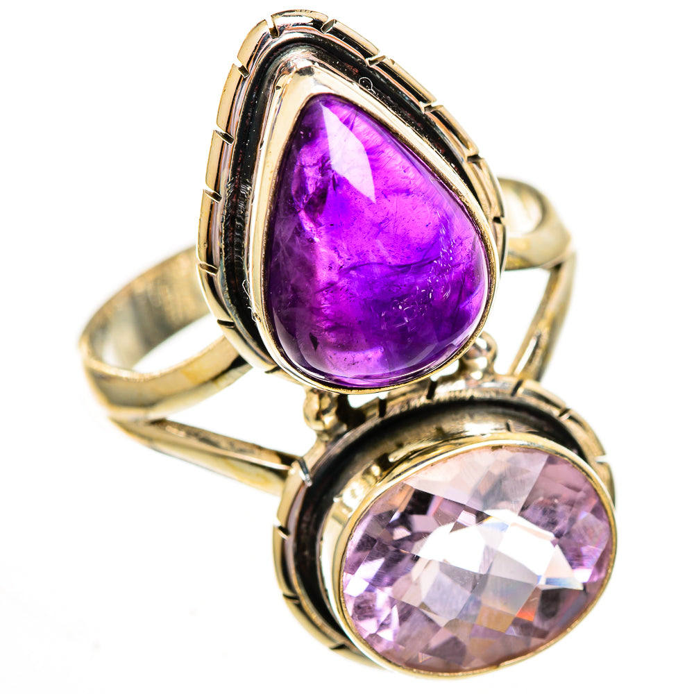 Amethyst Rings handcrafted by Ana Silver Co - RING112068 - Photo 2