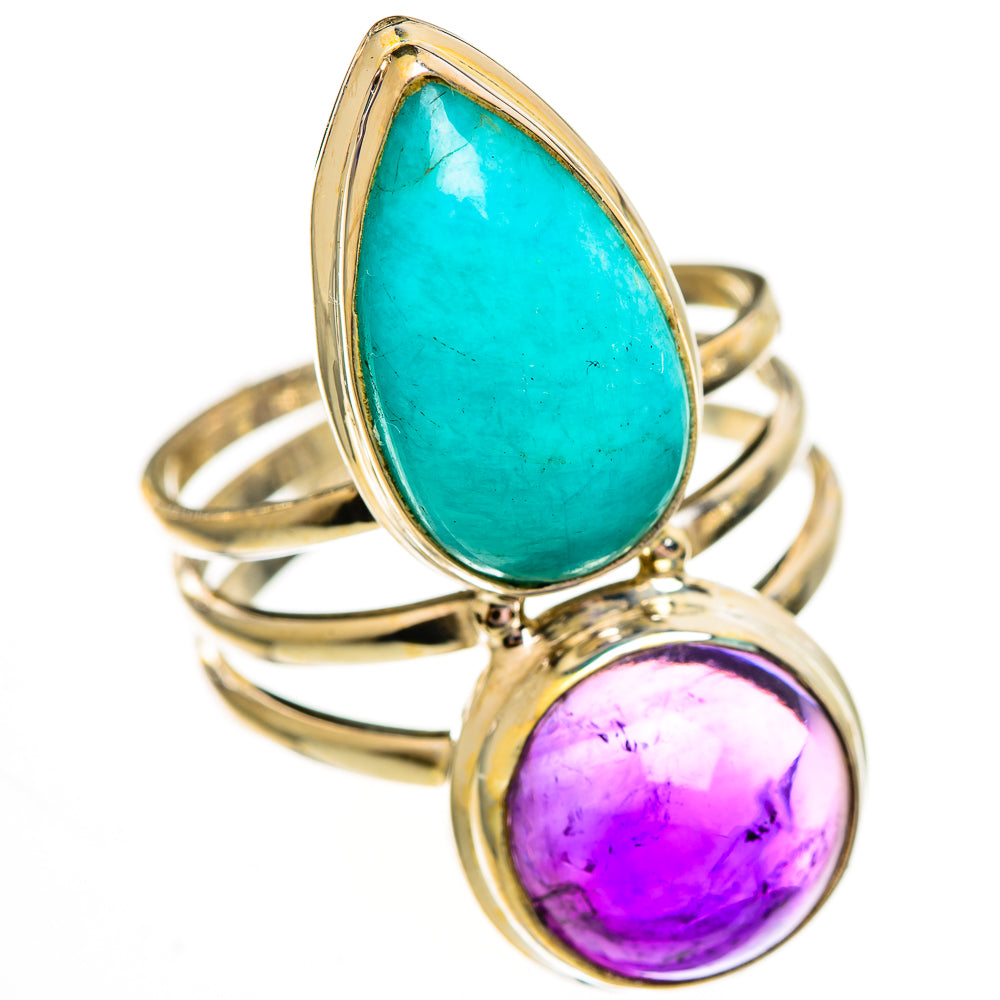Larimar Rings handcrafted by Ana Silver Co - RING112075 - Photo 2