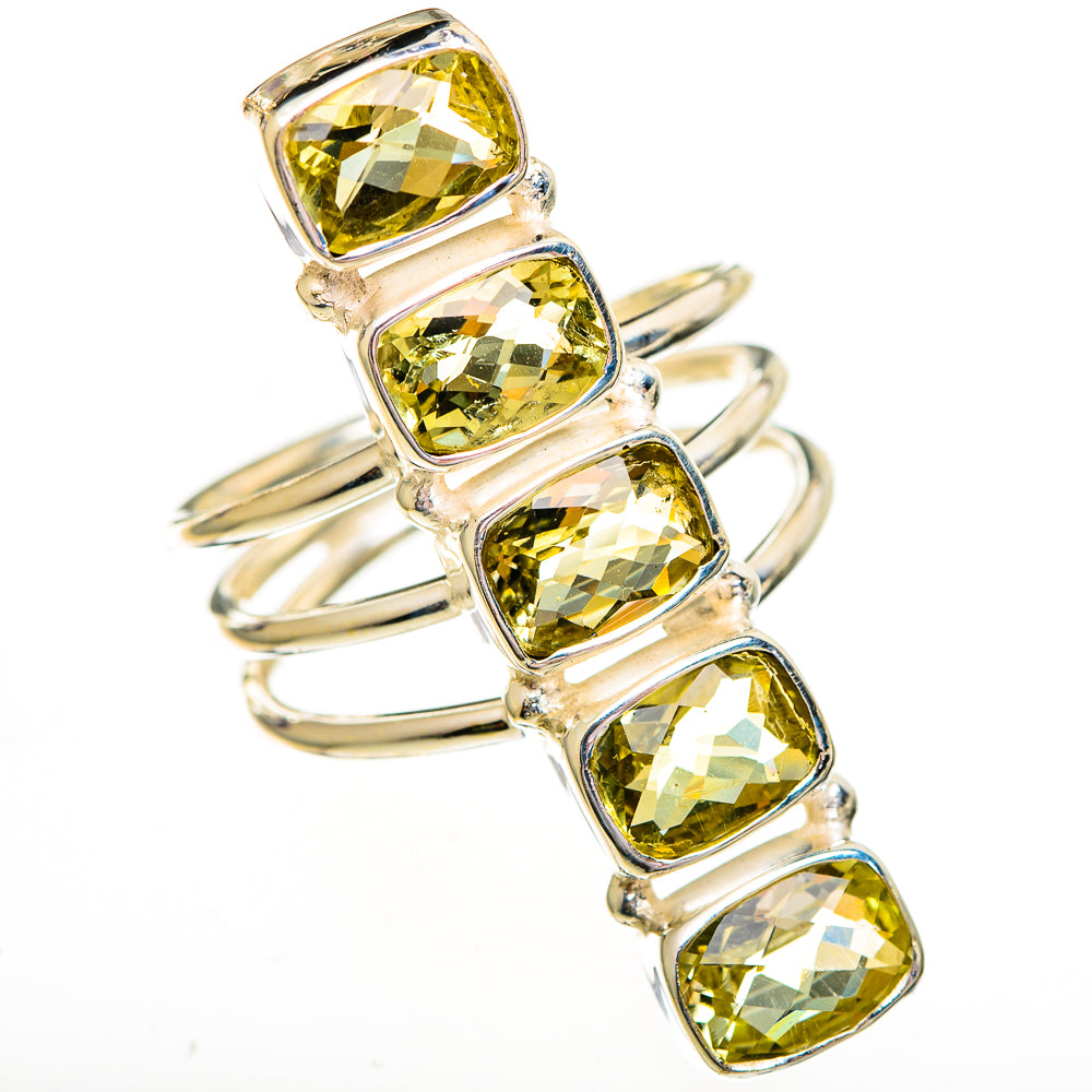 Citrine Rings handcrafted by Ana Silver Co - RING112077 - Photo 2