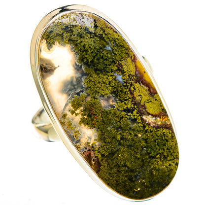 Indonesian Plume Agate Rings handcrafted by Ana Silver Co - RING112084 - Photo 2