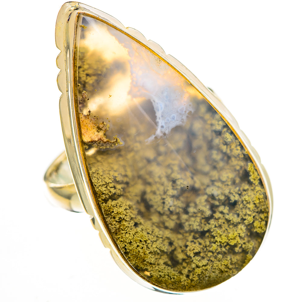Indonesian Plume Agate Rings handcrafted by Ana Silver Co - RING112087 - Photo 2