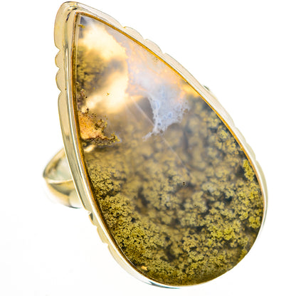 Indonesian Plume Agate Rings handcrafted by Ana Silver Co - RING112087 - Photo 2