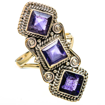 Violet Spinel Rings handcrafted by Ana Silver Co - RING112098 - Photo 2