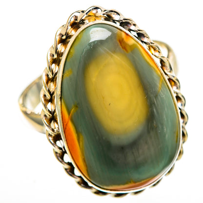 Polychrome Jasper Rings handcrafted by Ana Silver Co - RING112108 - Photo 2