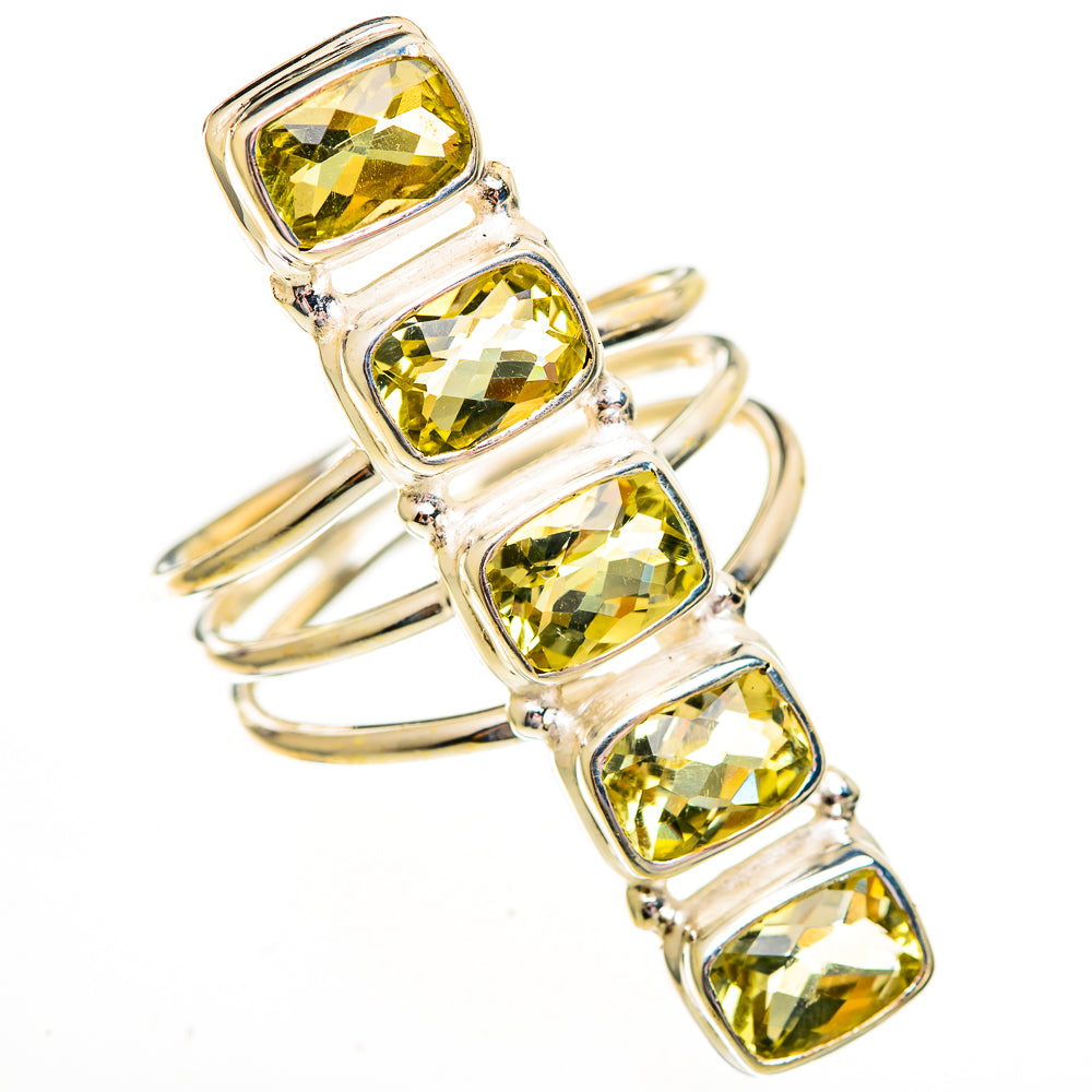 Citrine Rings handcrafted by Ana Silver Co - RING112110 - Photo 2
