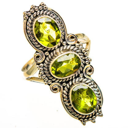 Peridot Rings handcrafted by Ana Silver Co - RING112119 - Photo 2