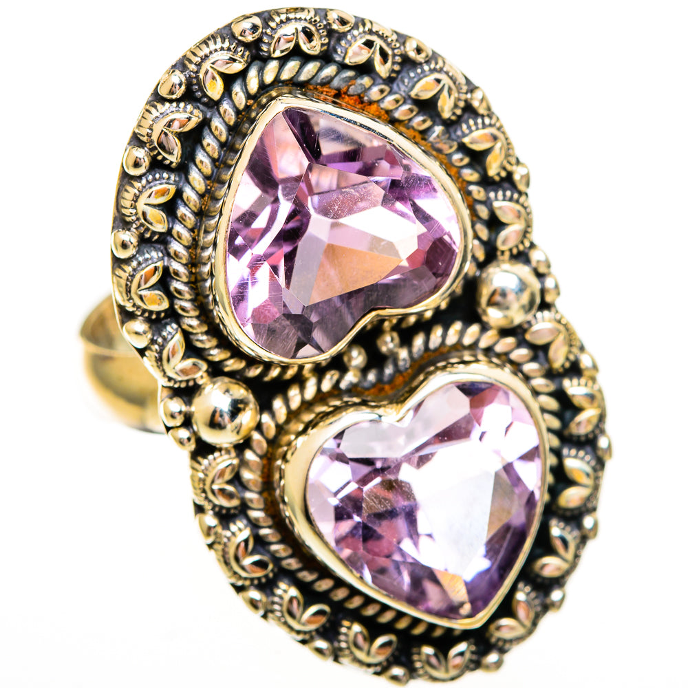 Kunzite Rings handcrafted by Ana Silver Co - RING112137 - Photo 2