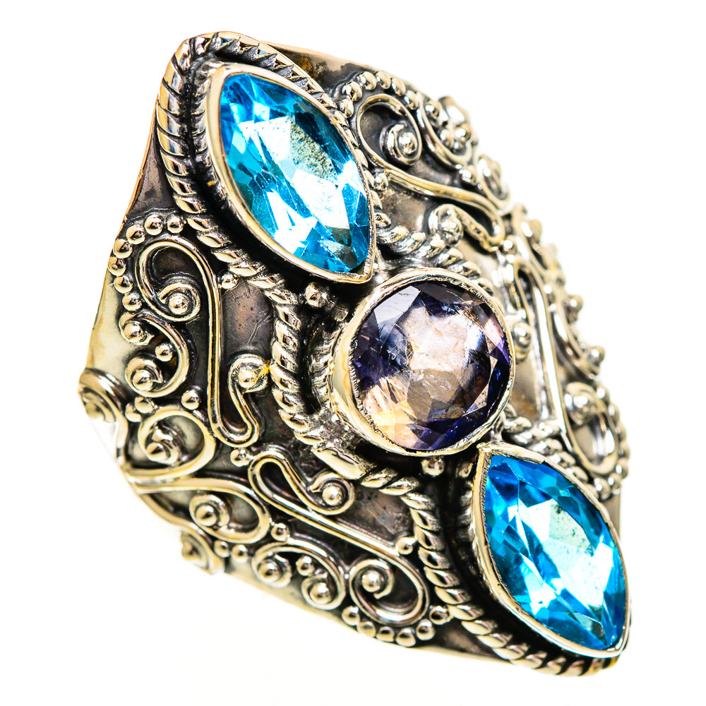 Violet Spinel Rings handcrafted by Ana Silver Co - RING112149 - Photo 2