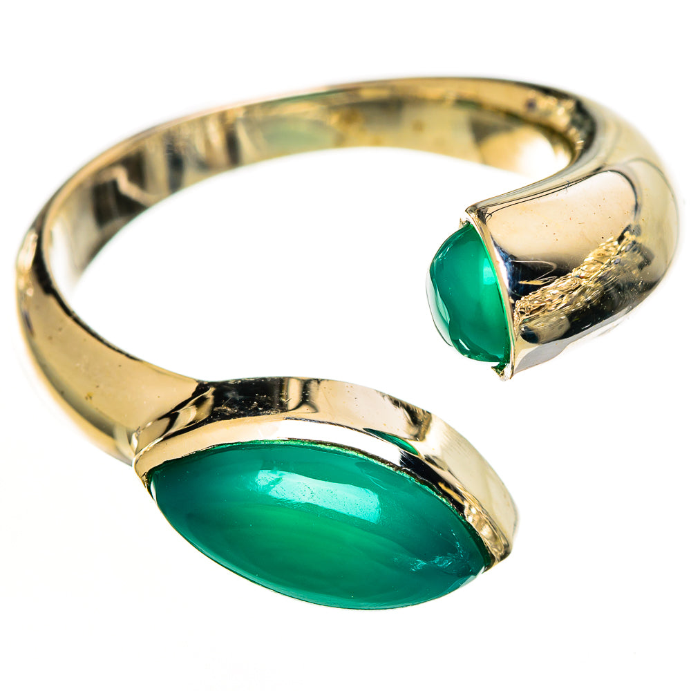 Green Onyx Rings handcrafted by Ana Silver Co - RING112159 - Photo 2