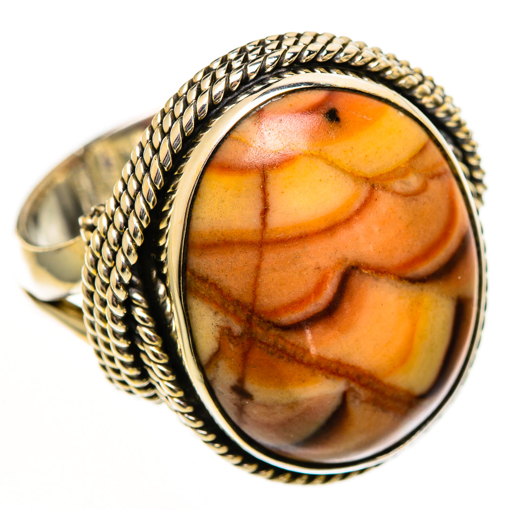 Mookaite Rings handcrafted by Ana Silver Co - RING112160 - Photo 2