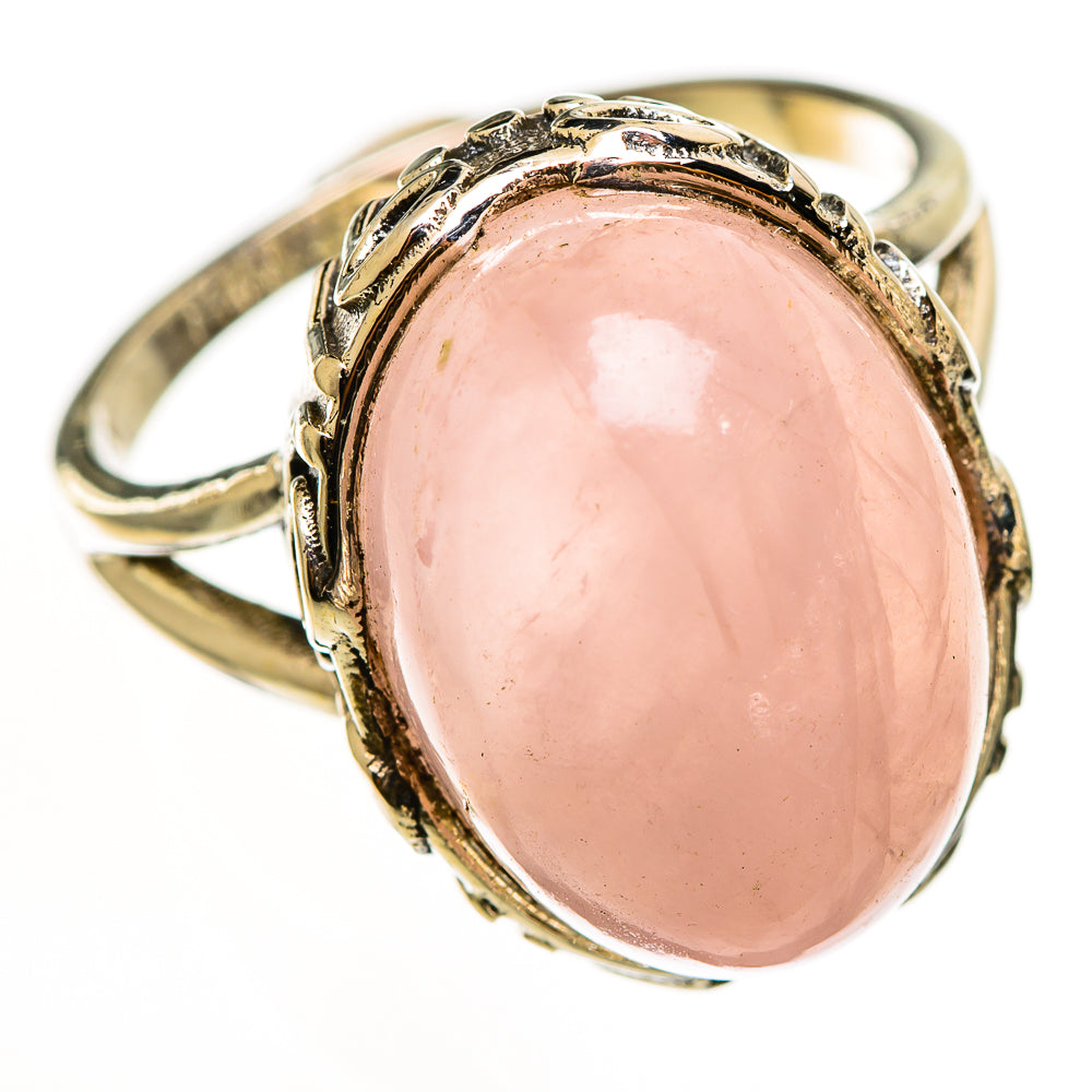 Rose Quartz Rings handcrafted by Ana Silver Co - RING112165 - Photo 2