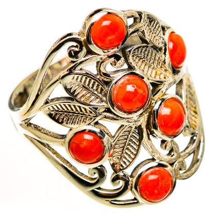 Red Onyx Rings handcrafted by Ana Silver Co - RING112166 - Photo 2