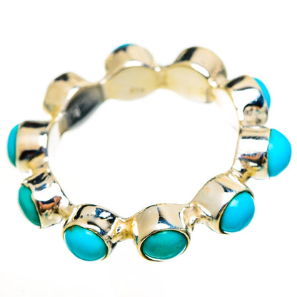 Sleeping Beauty Turquoise Rings handcrafted by Ana Silver Co - RING112185 - Photo 2