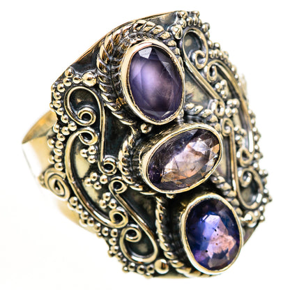 Violet Spinel Rings handcrafted by Ana Silver Co - RING112199 - Photo 2