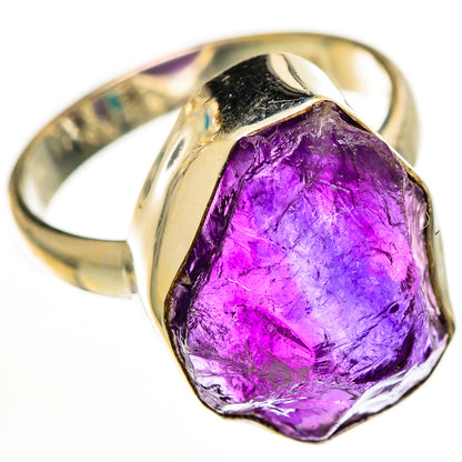 Amethyst Rings handcrafted by Ana Silver Co - RING112225 - Photo 2