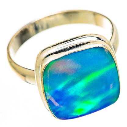 Aura Opal Rings handcrafted by Ana Silver Co - RING112236 - Photo 2