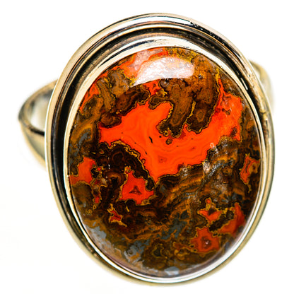 Moroccan Agate Rings handcrafted by Ana Silver Co - RING112248 - Photo 2