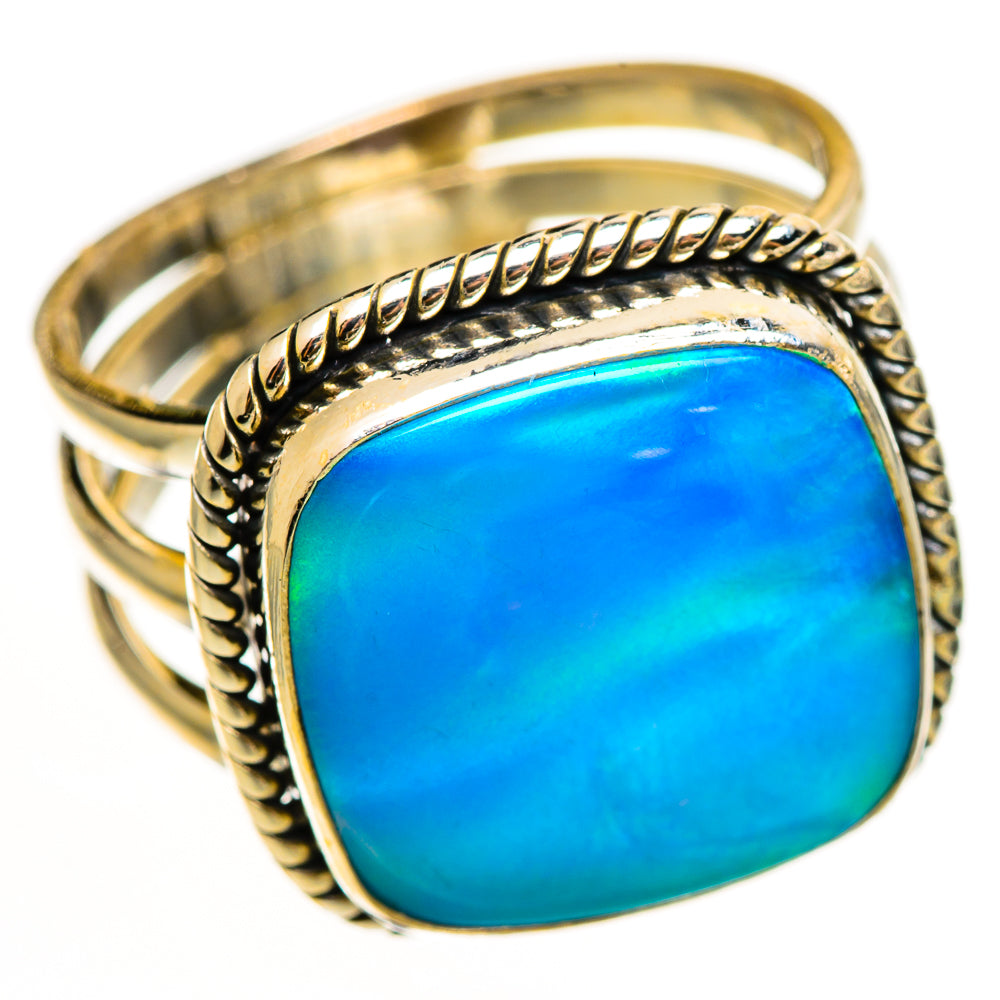Aura Opal Rings handcrafted by Ana Silver Co - RING112264 - Photo 2