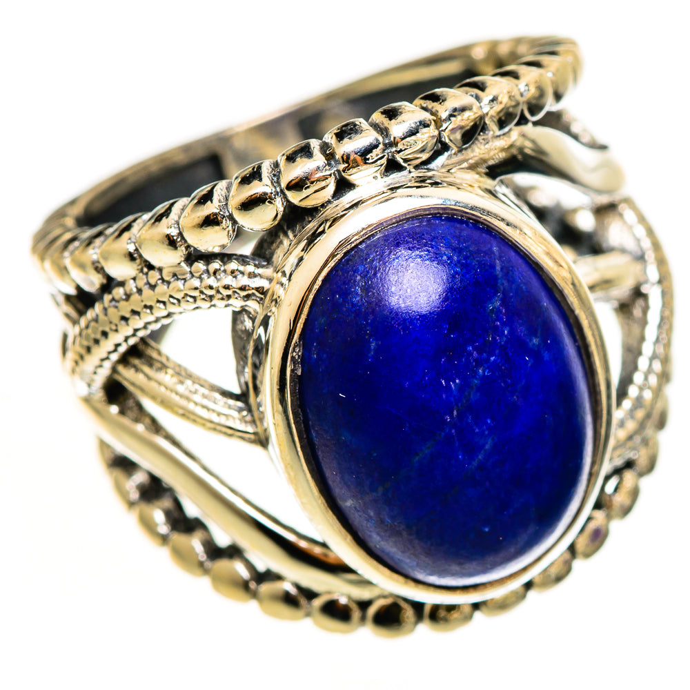 Lapis Lazuli Rings handcrafted by Ana Silver Co - RING112269 - Photo 2