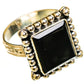 Black Onyx Rings handcrafted by Ana Silver Co - RING112284 - Photo 2