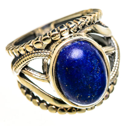 Lapis Lazuli Rings handcrafted by Ana Silver Co - RING112299 - Photo 2