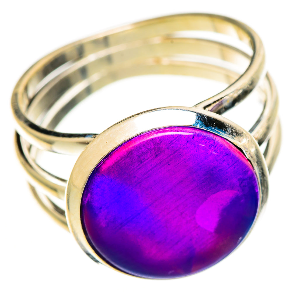 Aura Opal Rings handcrafted by Ana Silver Co - RING112308 - Photo 2