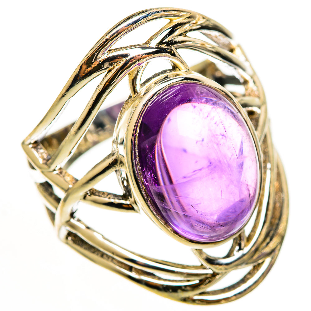 Amethyst Rings handcrafted by Ana Silver Co - RING112309 - Photo 2
