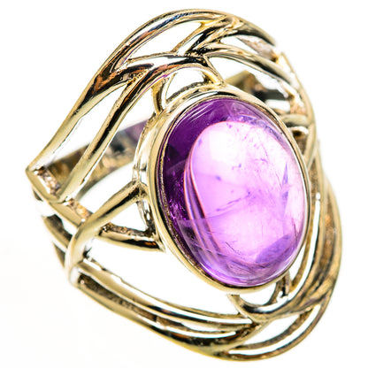 Amethyst Rings handcrafted by Ana Silver Co - RING112309 - Photo 2