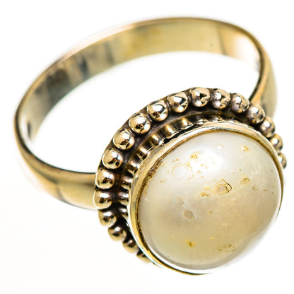Cultured Pearl Rings handcrafted by Ana Silver Co - RING112313 - Photo 2