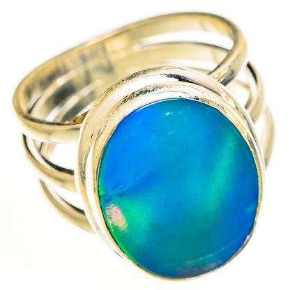 Aura Opal Rings handcrafted by Ana Silver Co - RING112320 - Photo 2