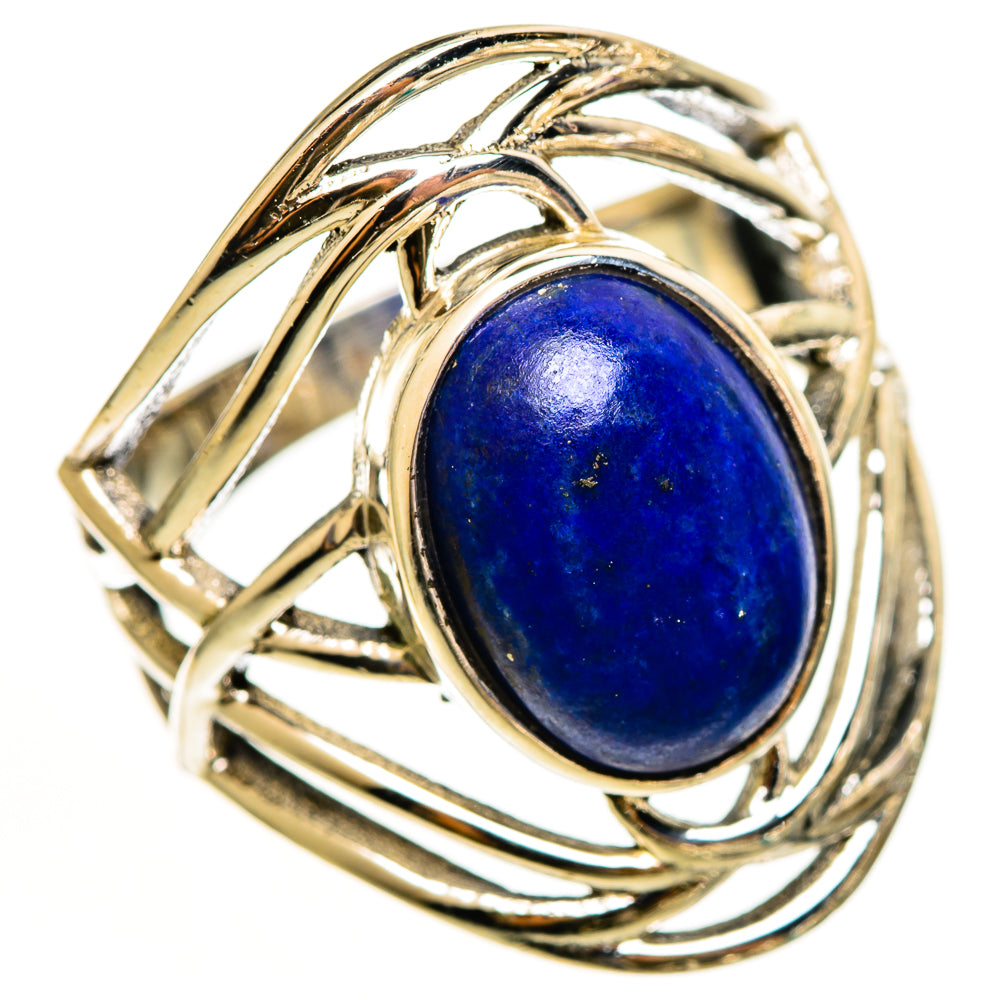 Lapis Lazuli Rings handcrafted by Ana Silver Co - RING112325 - Photo 2