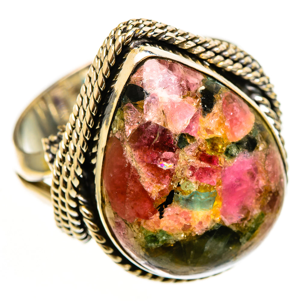 Tourmaline Rings handcrafted by Ana Silver Co - RING112334 - Photo 2
