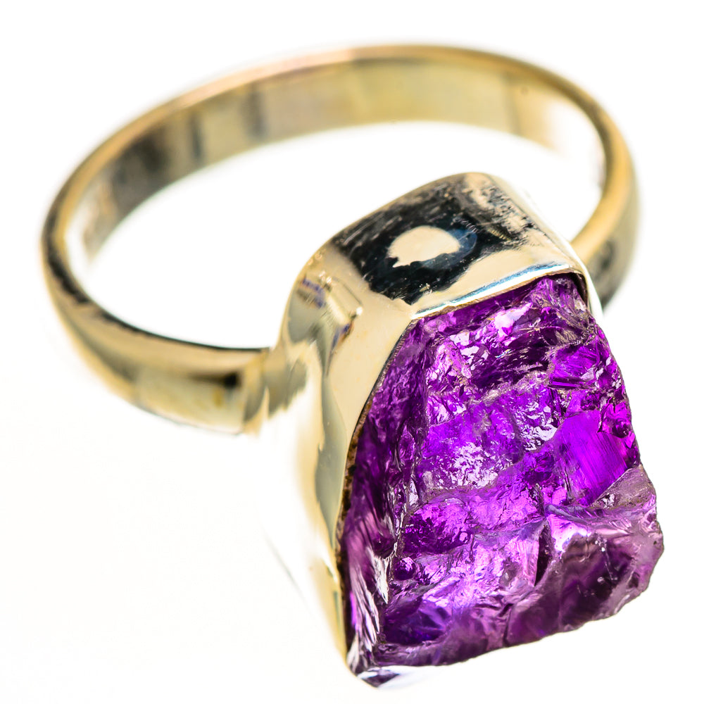 Amethyst Rings handcrafted by Ana Silver Co - RING112337 - Photo 2