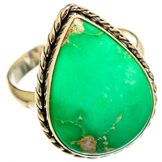 Variscite Rings handcrafted by Ana Silver Co - RING112359 - Photo 2