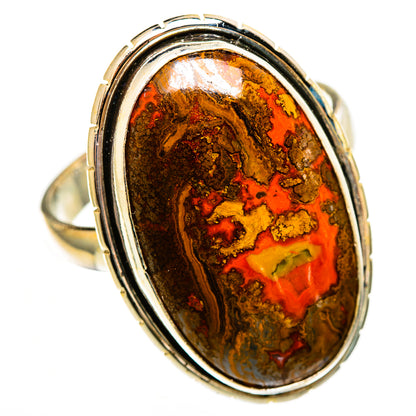 Moroccan Agate Rings handcrafted by Ana Silver Co - RING112364 - Photo 2