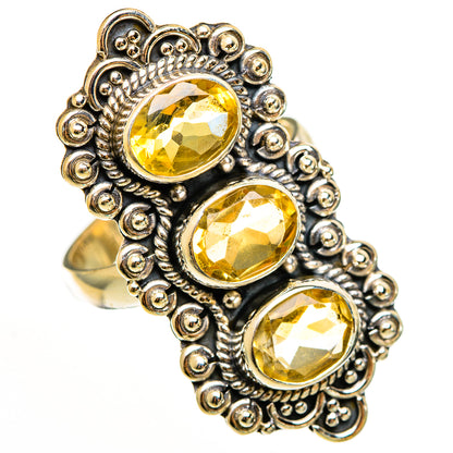 Citrine Rings handcrafted by Ana Silver Co - RING112369 - Photo 2